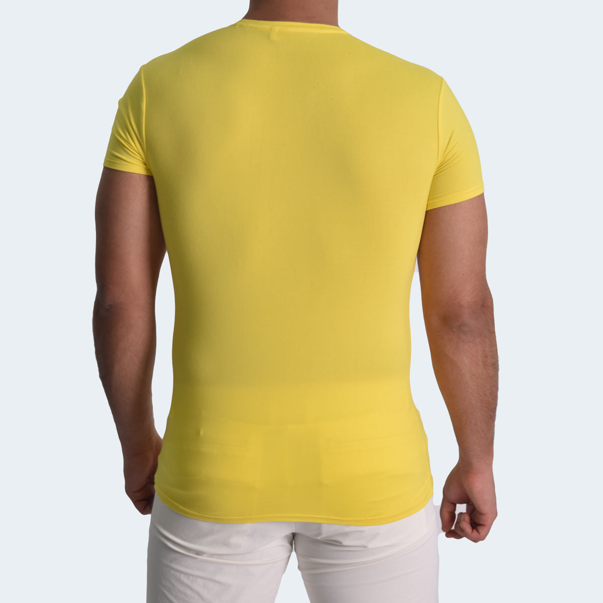 PERFECT FIT SHORT SLEEVE POLO SHIRT - YELLOW