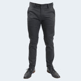 PANTALON SEMIPITILLO SATINADO - PLOMO