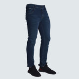 Pantalon denim entubado Perfect Fit | Tejido stretch con confort estructurado - BEIGE