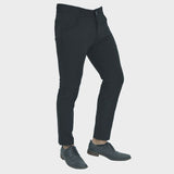 Pantalon semi pitillo Perfect Fit super flex - NEGRO