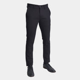 Pantalon semipitillo Perfect Fit Tejido especial super flex - NEGRO