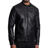 Casaca de vestir Signature en eco-cuero – estilo Star Boy